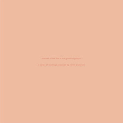 Stanzas or The Law of the Good Neighbour