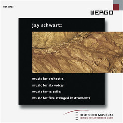 Music for Orchestra / Music for Six Voices / Music for 12 Cellos / Music for Five Stringed Instruments