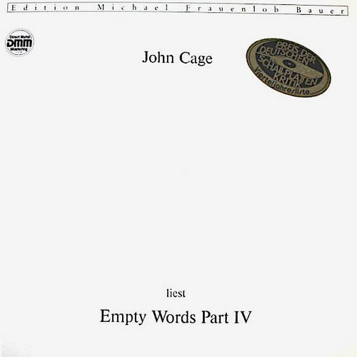 Empty Words Part IV