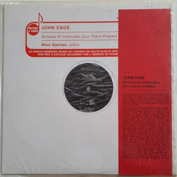 Sonates Et Interludes Pour Piano Préparé (LP)