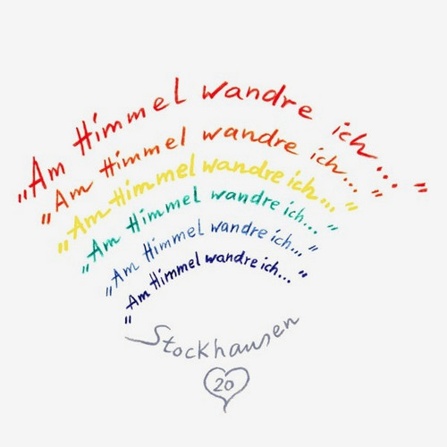 "Am Himmel Wandere Ich..."