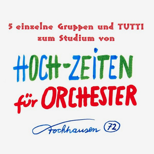 Hoch-Zeiten für orchester