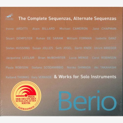 The Complete Sequenzas, Alternate Sequenzas