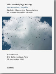 In memoriam Haydée / Játékok - Games and Transcriptions for piano solo and four hands