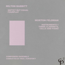 Septet But Equal & Fourplay / Instruments 1 & Three Clarinets, Cello and Piano