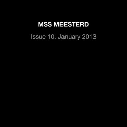 Issue 10. January 2013