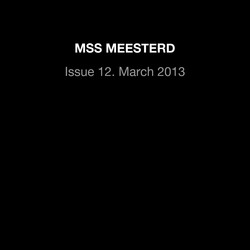 Issue 12. March 2013