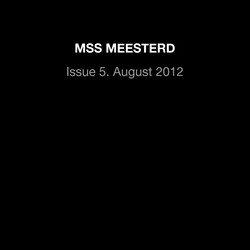 Issue 5. August 2012