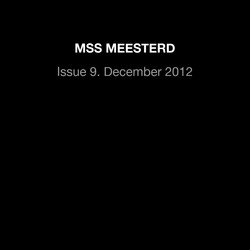 Issue 9. December 2012