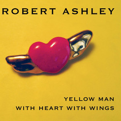 Yellow Man With Heart With Wings