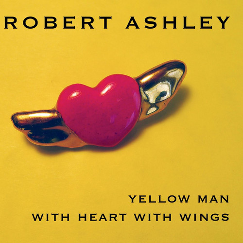 Yellow Man With Heart With Wings