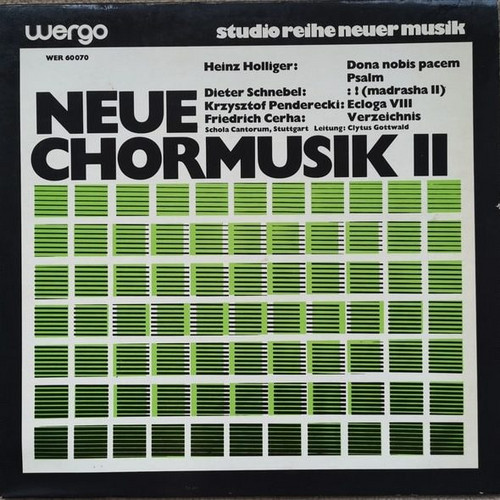 Neue Chormusik II (LP)