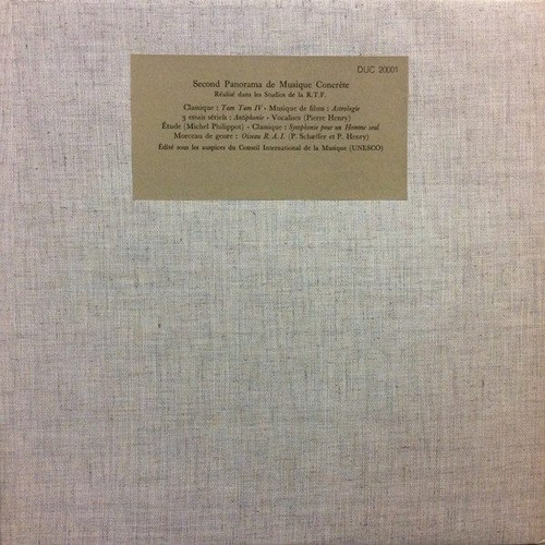 Second Panorama De Musique Concrète (LP)