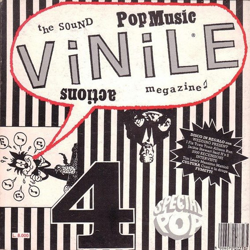 Vinile 4 - primavera-estate 89 (7" + magazine)